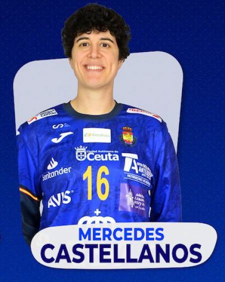 Merche Castellanos, portera de las 'Guerreras'