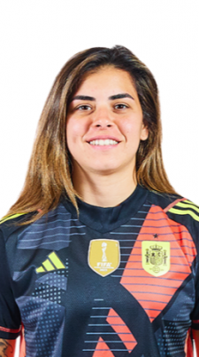 Misa Rodríguez, portera de la selección española femenina de fútbol en París 2024