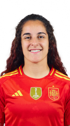 Oihane Hernández, defensa de la selección española femenina de fútbol en París 2024