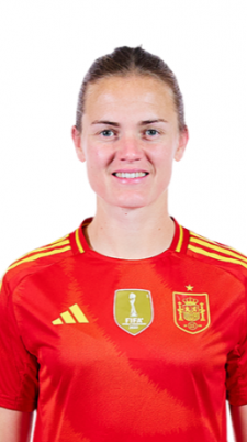 Irene Paredes, defensa de la selección española femenina de fútbol en París 2024