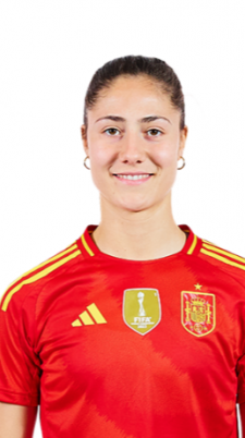 Laia Aleixandri, defensa de la selección española femenina de fútbol en París 2024