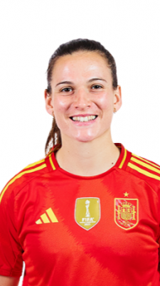 Laia Codina, defensa de la selección española femenina de fútbol en París 2024