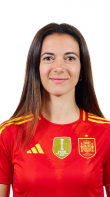 Aitana Bonmatí, centrocampista de la selección española femenina de fútbol en París 2024