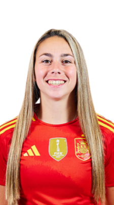 Athenea del Castillo, delantera de la selección española femenina de fútbol en París 2024