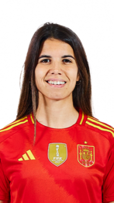 Alba Redondo, delantera de la selección española femenina de fútbol en París 2024