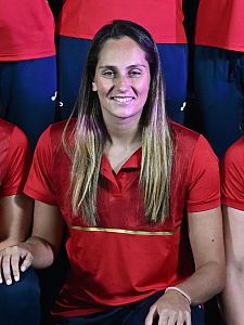 Judith Forca, jugadora de la selección española de waterpolo