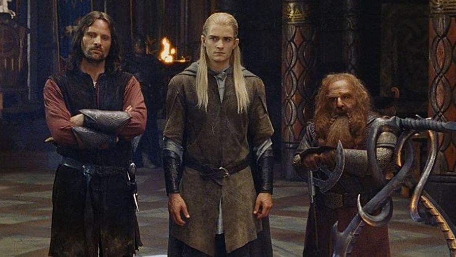 Legolas, interpretado por Orlando Bloom, es un elfo sindar