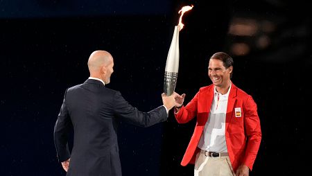 Ceremonia Inaugural de los Juegos Olímpicos 2024: Rafa Nadal y Zidane