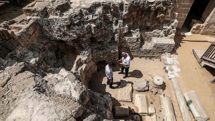 La Unesco incluye el monasterio de San Hilarión, en Gaza, en la lista de Patrimonio de la Humanidad y lo declara amenazado