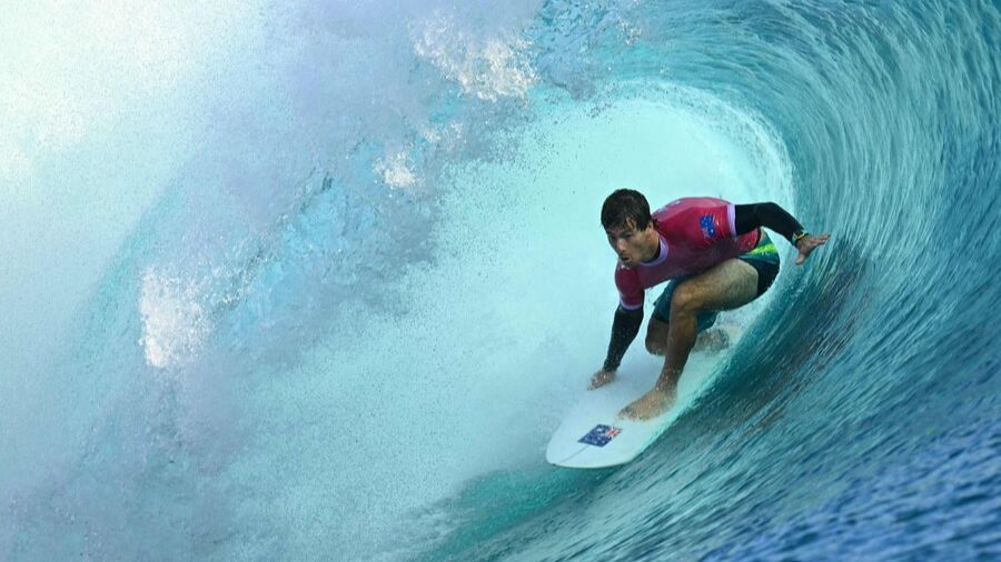 Jerome Brouillet - Capturas del surf en los Juegos Olímpicos