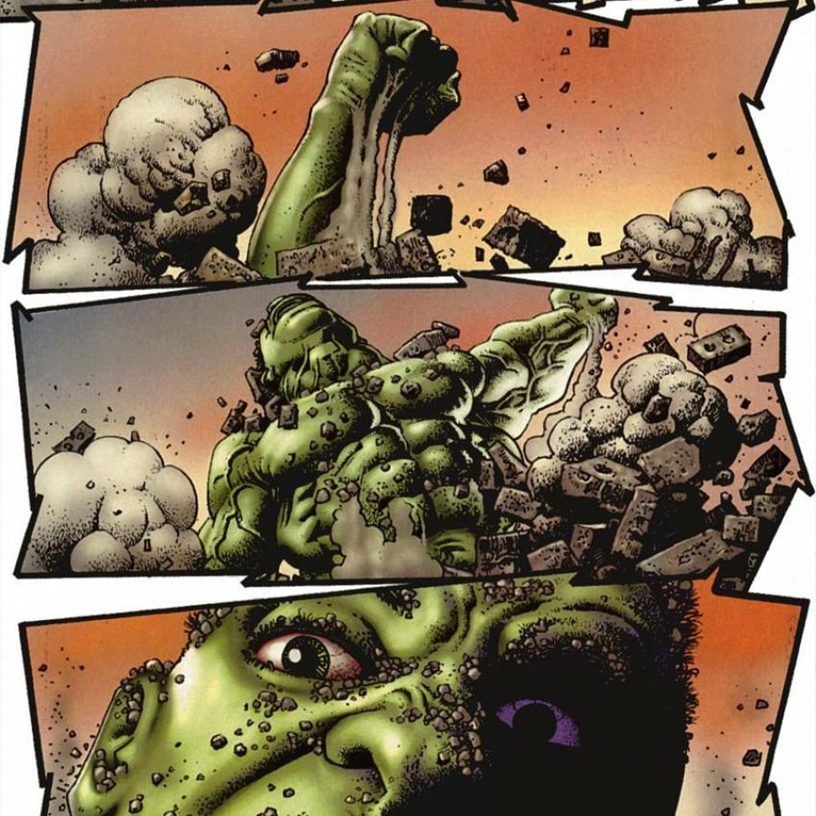 Página de 'Marvel según Richard Corben'