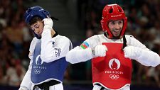 Adrián Vicente cae en cuartos de final de taekwondo (-58kg) en París 2024