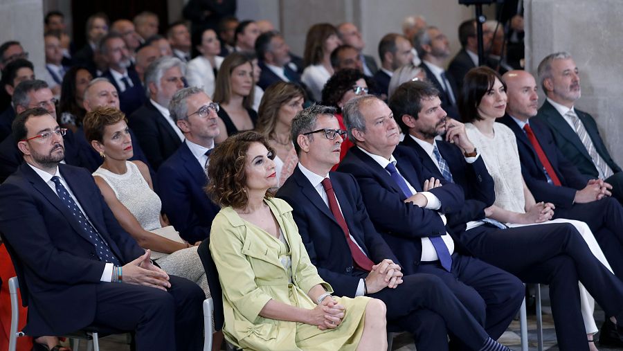 Toma de posesión de Salvador Illa como presidente de la Generalitat