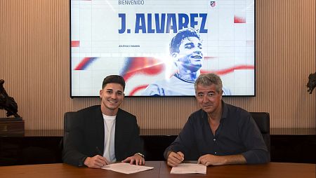 Julián Álvarez, fichaje estrella del Atlético de Madrid