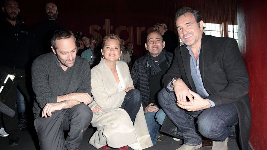 'Un hombre de altura' con Jean Dujardin, Virginie Efira, Cédric Kahn y Laurent Tirard