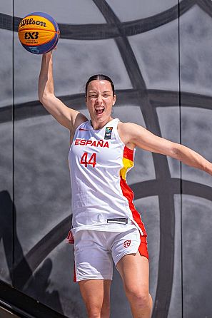 Gracia Alonso de Armiño con la selección española