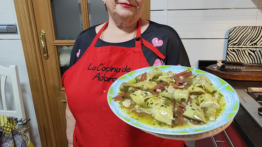 La cocina de Adora: alcachofas con jamón para chuparse los dedos