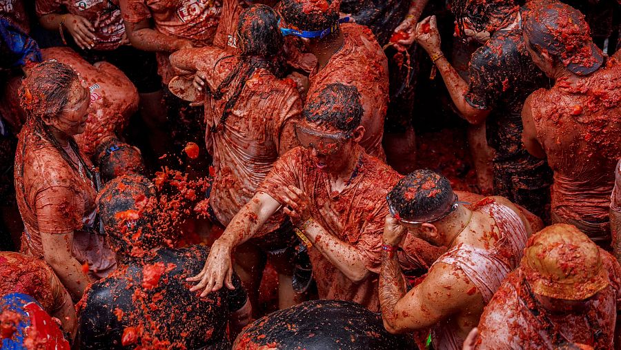 La Tomatina 2024 de Buñol (Valencia)