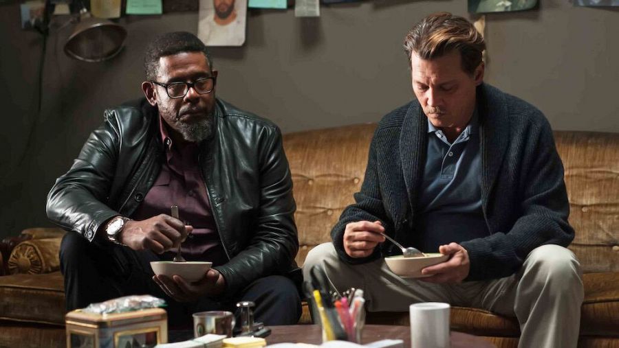 Forest Whitaker y Johnny Depp en 'Ciudad de mentiras'