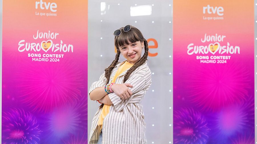 Chloe DelaRosa, representante de España en Eurovisión Junior