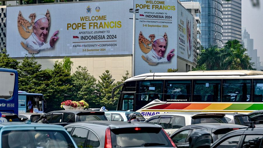 Indonesia se prepara para recibir al papa Francisco.