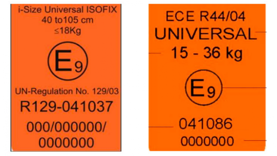 Cambio en la normativa sobre las sillas infantiles en los coches