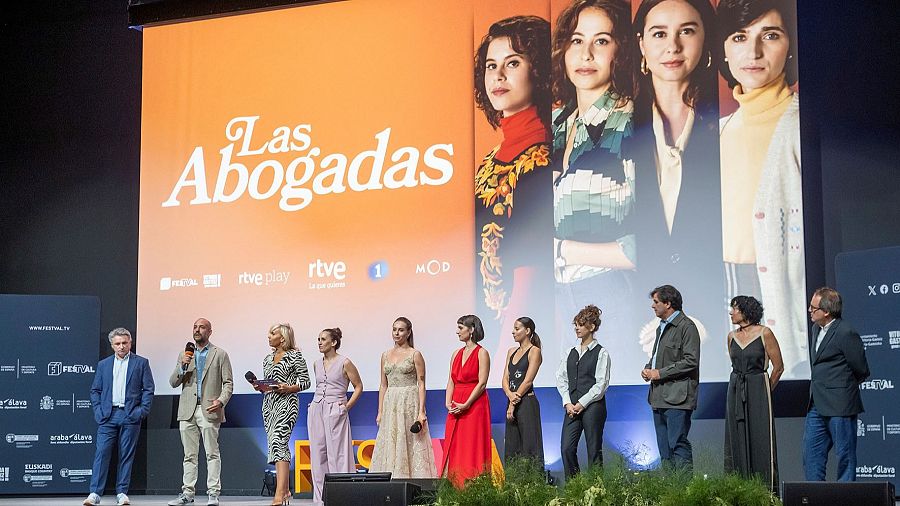 Preestreno de 'Las abogadas' en el FesTVal de Vitoria