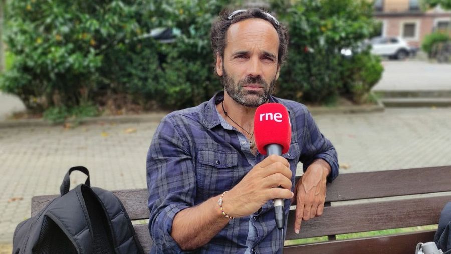 Asier Hilario, director científico del Geoparque de la Costa Vasca.