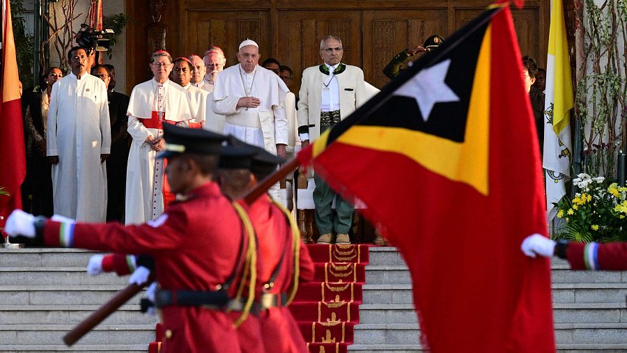 Las autoridades de Timor Oriental han decretado tres días de fiesta oficial por la visita del pontífice.