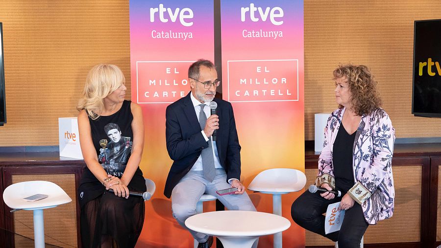 María Eizaguirre, Esteve Crespo y Montse Tejera