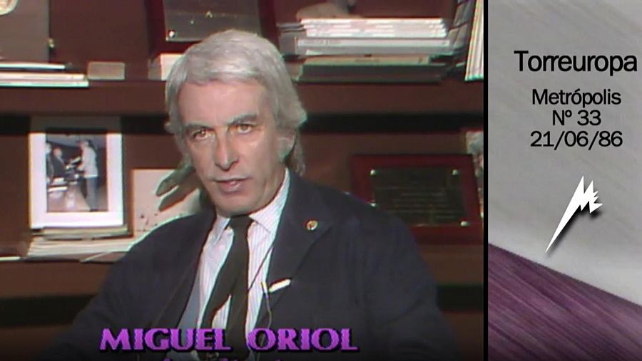 Miguel de Oriol e Ybarra es el creador de La Torre Europa (1985, 120m de altura).