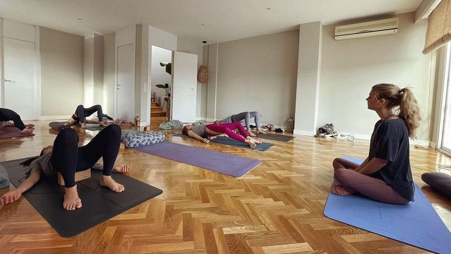 Meditación en la oficina