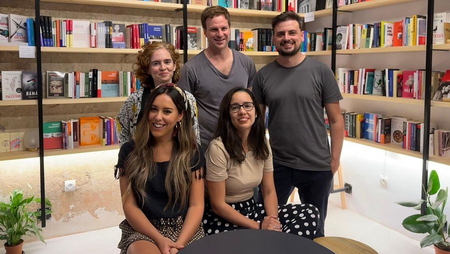 Rocío Periago, Cullen Munger, Daniel Wizenberg, Marta Montojo y Mónica Rivero, impulsores del Espacio Late