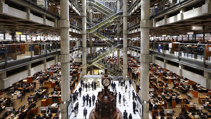 Lloyd’s Building (1979-1984) de Londres, obra de Richard Rogers.