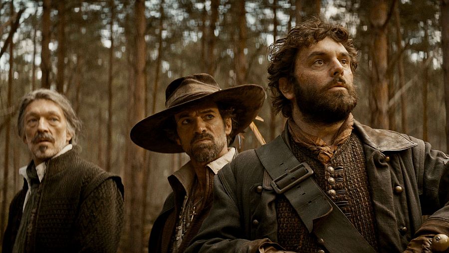 Vincent Cassel, Romain Duris y Pio Marmaï en 'Los tres mosqueteros: D'Artagnan'