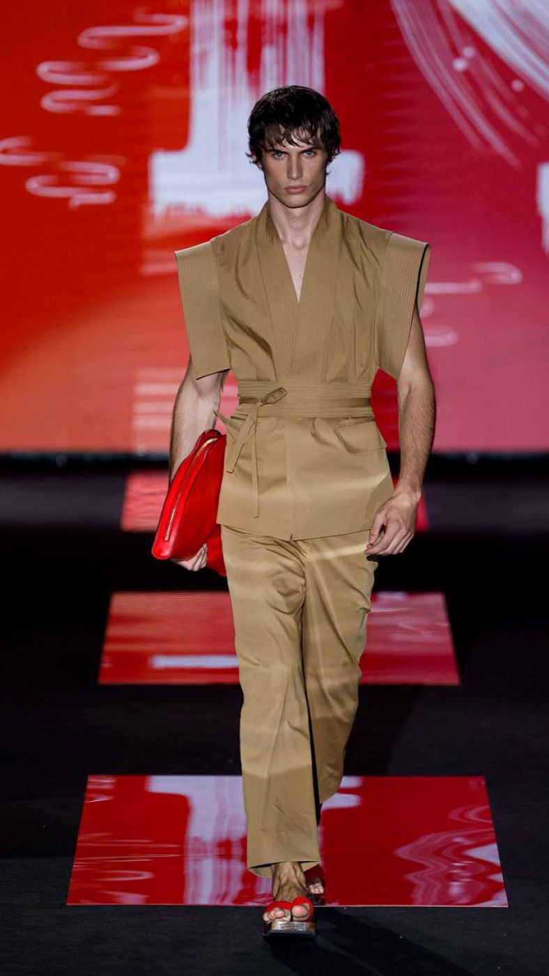 Desfile de Lola Casademunt en la Mercedes-Benz Madrid Fashion Week