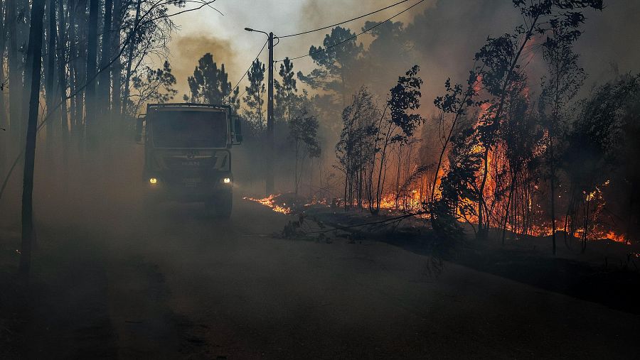 Los incendios forestales en Portugal dejan al menos tres muertos y miles de hectáreas arrasadas