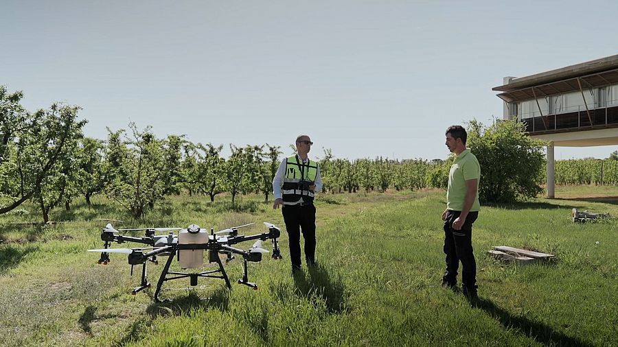 Drons agrícoles al programa 'En router'