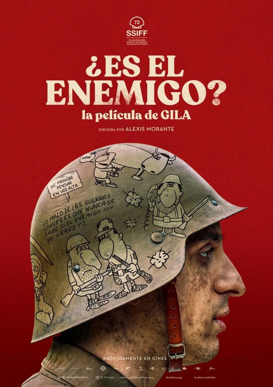 Cartel de '¿Es el enemigo? la película de Gila'