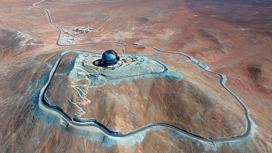 Cúpula del Extremely Large Telescope ( ELT ) de ESO en el desierto de Atacama, Chile