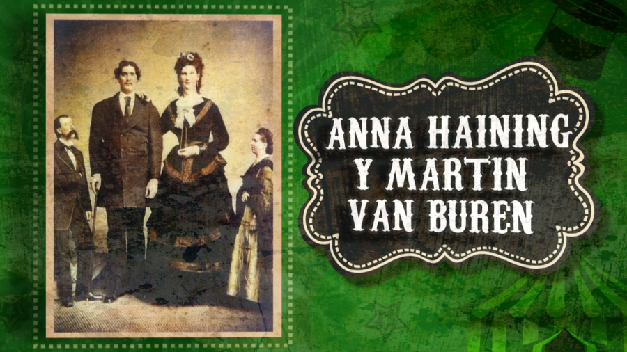 Boda Anna Haining Bates y Martin Van Buren Bates