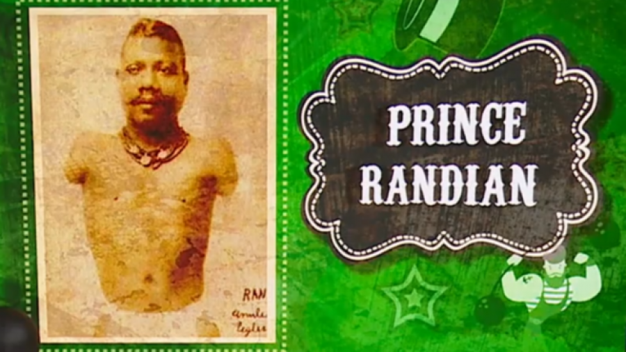 Prince Randian, El Hombre Serpiente