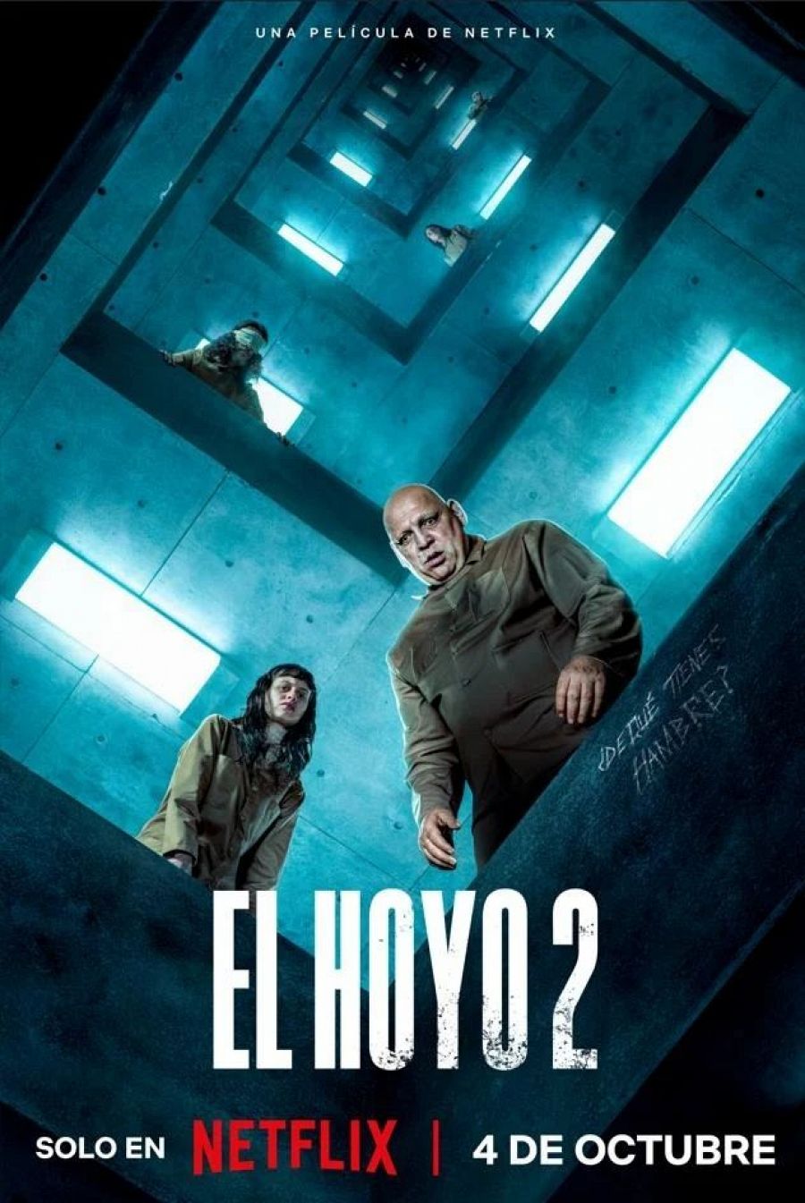 Cartel de 'El hoyo 2' (Netflix)