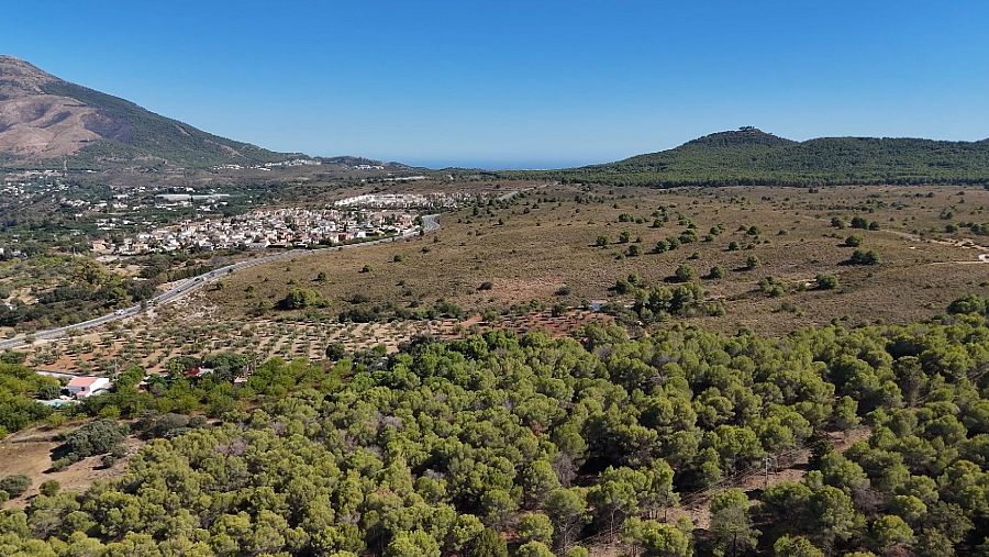 Bajo este Llano de Matagallar se encuentra el acuífero de Coín