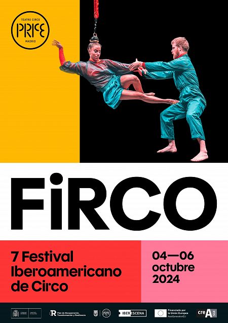 Cartel del Festival de Circo Iberoamericano 2024