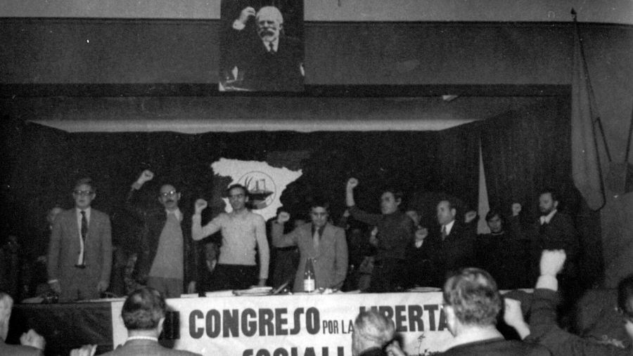 Congreso del PSOE en Suresnes en 1974