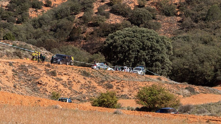 El piloto del caza f18 fallece al estrellarse en el municipio de Peralejos, Teruel