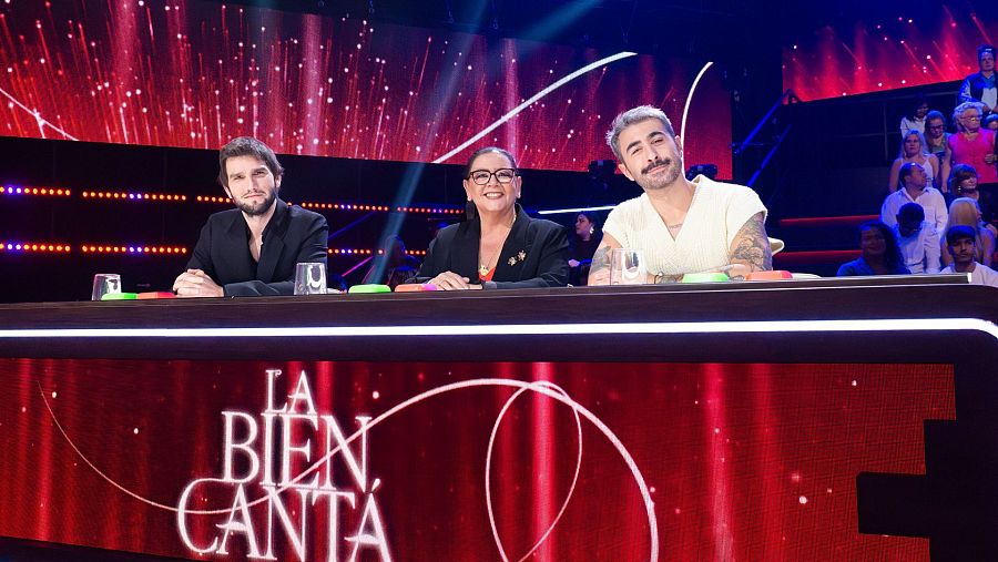 Lucas Vidal, María del Monte y Rayden, jurado en 'La bien cantá'