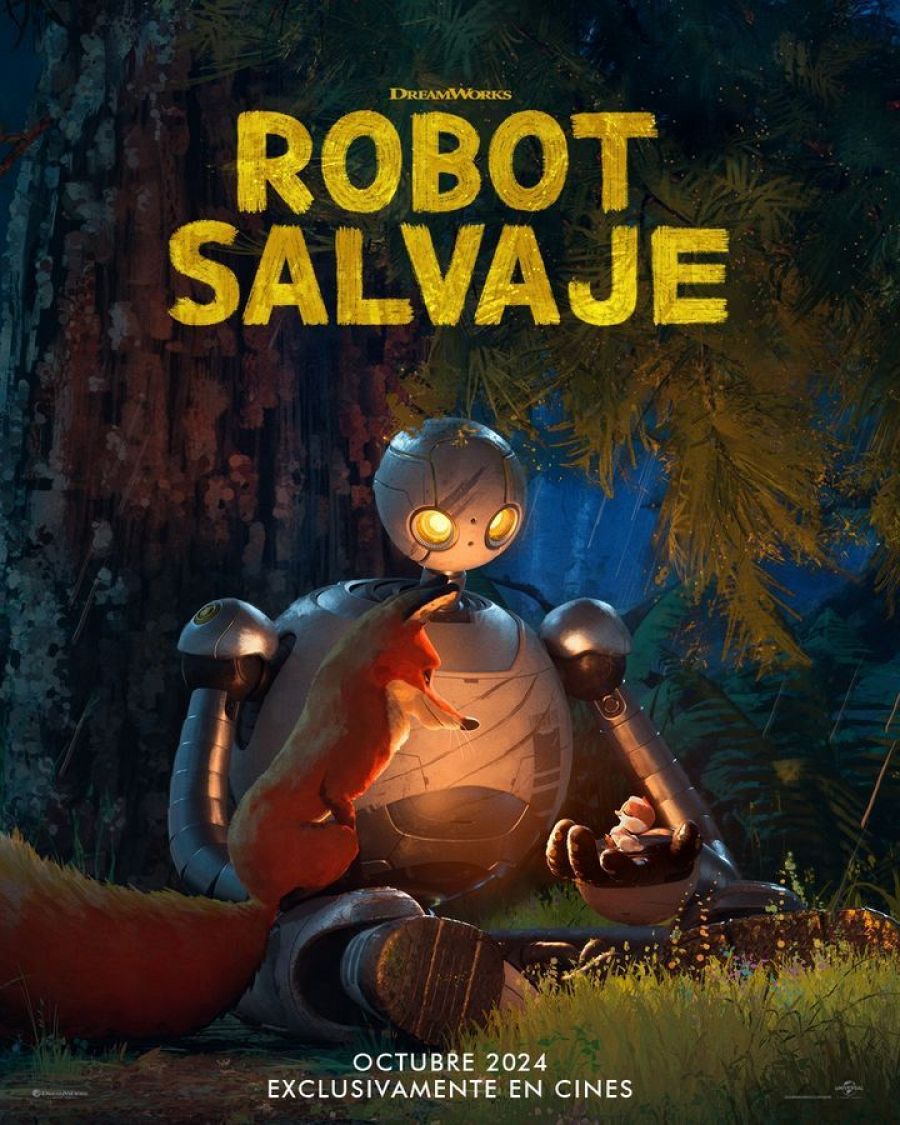 Cartel de 'Robot salvaje'