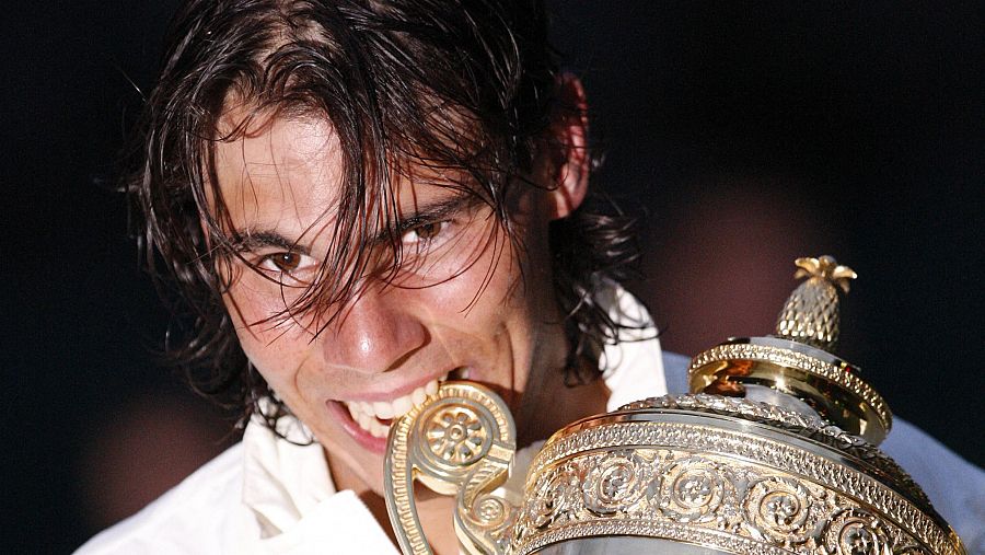 Rafa Nadal se retira, su primer Wimbledon en 2008